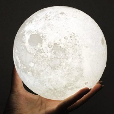 Lampe pleine lune 3D